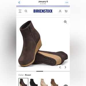 Birkenstock boots 40 (9.5)